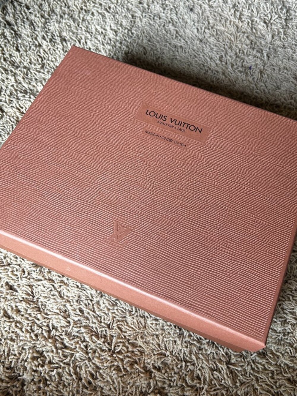 LOUIS VUITTON Empty Box 11.75"X9.5"X3.5" Great Condition!